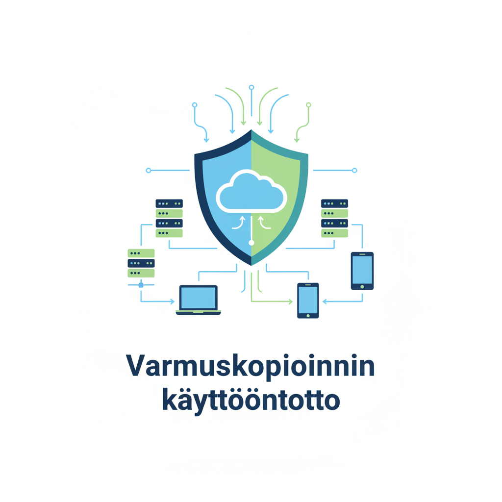 Varmuuskopioinnin käyttöönotto